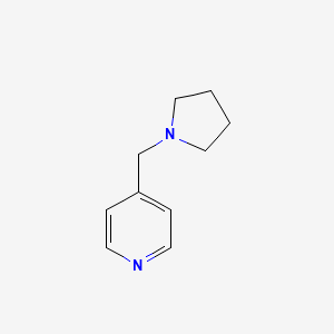 molecular formula C10H14N2 B5724241 4-(Pyrrolidin-1-ylmethyl)pyridine 