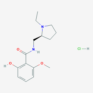 molecular formula C15H23ClN2O3 B057244 S(-)-BZMHydrochloride CAS No. 132448-73-8