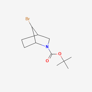 tert-Butyl 7-bromo-3-azabicyclo[2.2.1]heptane-3-carboxylate