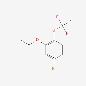 4-Bromo-2-ethoxy-1-(trifluoromethoxy)benzene