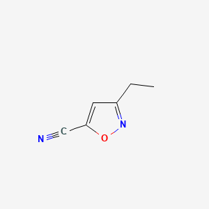 3-Ethylisoxazole-5-carbonitrile