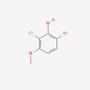 6-Bromo-2-chloro-3-methoxyphenol