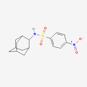 molecular formula C16H20N2O4S B5725433 N-(2-adamantyl)-4-nitrobenzenesulfonamide 