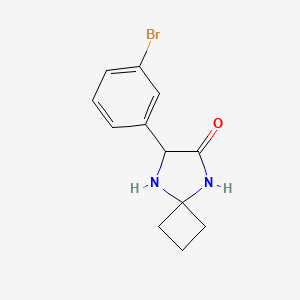 7-(3-Bromophenyl)-5,8-diazaspiro[3.4]octan-6-one