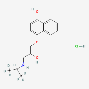 Hydroxypropranolol-d7 hydrochloride
