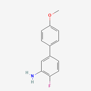 4-Fluoro-4'-methoxybiphenyl-3-amine