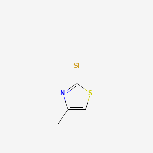 2-(tert-Butyldimethylsilyl)-4-methylthiazole