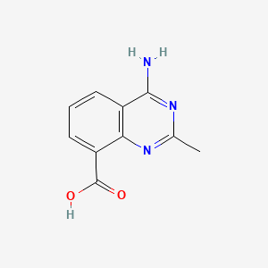 4-Amino-2-methylquinazoline-8-carboxylic acid