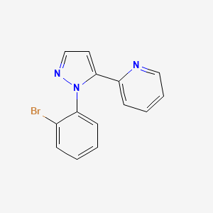 2-(1-(2-bromophenyl)-1H-pyrazol-5-yl)pyridine