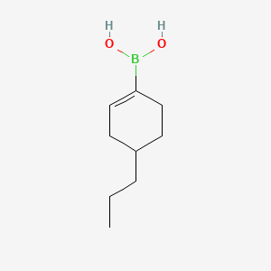 4-Propylcyclohex-1-enylboronic acid