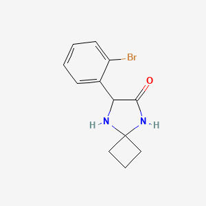 7-(2-Bromophenyl)-5,8-diazaspiro[3.4]octan-6-one
