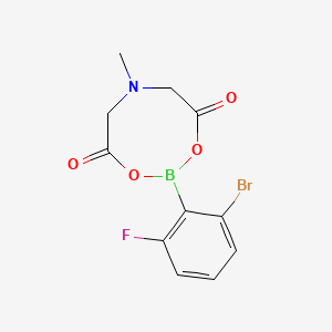 2-(2-Bromo-6-fluorophenyl)-6-methyl-1,3,6,2-dioxazaborocane-4,8-dione