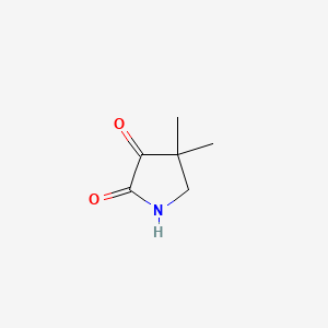 4,4-Dimethylpyrrolidine-2,3-dione