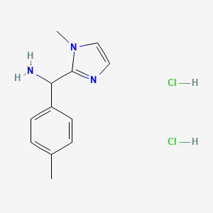 c-(1-Methyl-1h-imidazol-2-yl)-c-p-tolyl-methylamine dihydrochloride