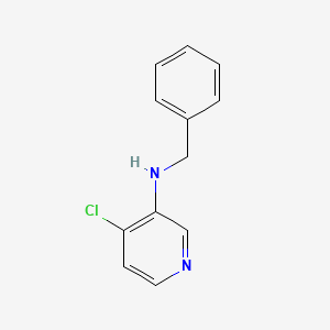 molecular formula C12H11ClN2 B572610 n-Benzyl-4-chloropyridin-3-amine CAS No. 1346534-45-9