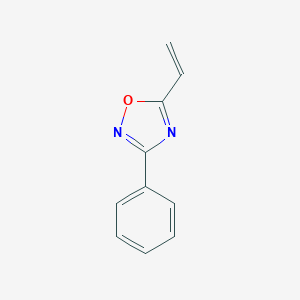 molecular formula C10H8N2O B057264 5-Ethenyl-3-phenyl-1,2,4-oxadiazole CAS No. 28917-17-1