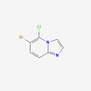 6-Bromo-5-chloroimidazo[1,2-a]pyridine