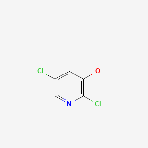 molecular formula C6H5Cl2NO B572663 2,5-Dichloro-3-methoxypyridine CAS No. 1214366-19-4