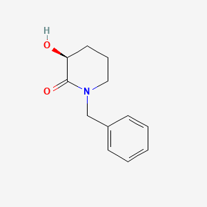 (S)-1-benzyl-3-hydroxypiperidin-2-one