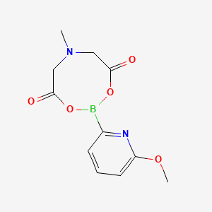 2-(6-Methoxypyridin-2-yl)-6-methyl-1,3,6,2-dioxazaborocane-4,8-dione