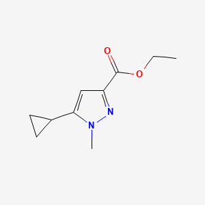 ethyl 5-cyclopropyl-1-methyl-1H-pyrazole-3-carboxylate