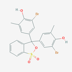 molecular formula C21H16Br2O5S B057273 Bromocresol purple CAS No. 115-40-2