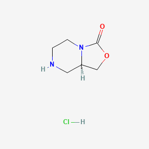 (R)-Tetrahydro-1H-oxazolo[3,4-A]pyrazin-3(5H)-one hydrochloride