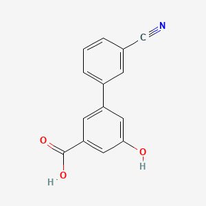3-(3-Cyanophenyl)-5-hydroxybenzoic acid