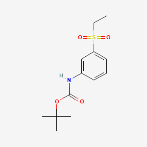 t-Butyl N-[3-(ethanesulfonyl)phenyl]carbamate