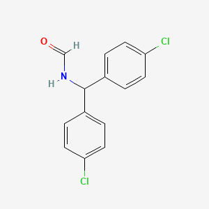 molecular formula C14H11Cl2NO B5727782 N-[bis(4-chlorophenyl)methyl]formamide CAS No. 127568-36-9