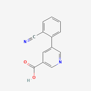 5-(2-Cyanophenyl)nicotinic acid