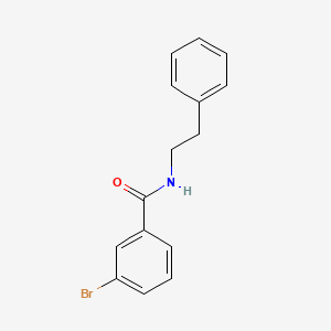 molecular formula C15H14BrNO B5727952 3-bromo-N-phenethylbenzamide CAS No. 328931-57-3