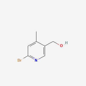 molecular formula C7H8BrNO B572871 (6-Bromo-4-methyl-pyridin-3-yl)-methanol CAS No. 1355190-60-1