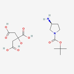 (R)-3-Amino-1-n-boc-pyrrolidinecitrate