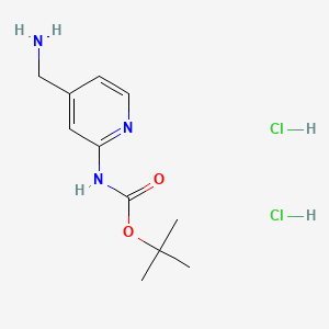 2-(Boc-amino)-4-(aminomethyl)pyridine dihydrochloride
