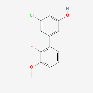 3-Chloro-5-(2-fluoro-3-methoxyphenyl)phenol