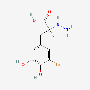 molecular formula C10H13BrN2O4 B572921 Vfc2H8CA32 CAS No. 1246819-09-9