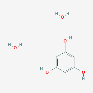 molecular formula C6H10O5 B057293 Phloroglucinol dihydrate CAS No. 6099-90-7