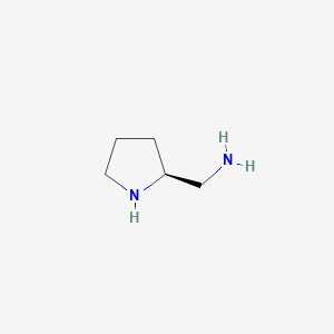 molecular formula C5H12N2 B057296 (2S)-Pyrrolidin-2-ylmethylamine CAS No. 69500-64-7