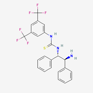 1-((1S,2S)-2-Amino-1,2-diphenylethyl)-3-(3,5-bis(trifluoromethyl)phenyl)thiourea