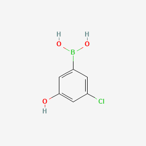 (3-Chloro-5-hydroxyphenyl)boronic acid