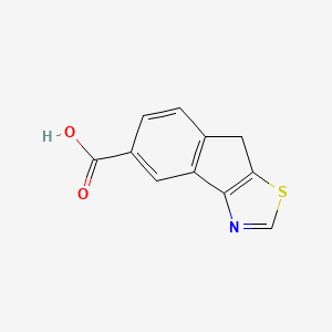 8H-Indeno[1,2-d]thiazole-5-carboxylic acid