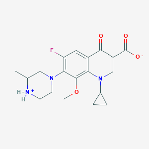 molecular formula C19H22FN3O4 B000573 Gatifloxacin CAS No. 112811-59-3