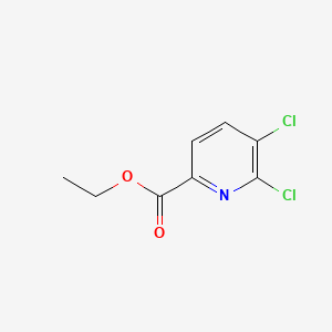 molecular formula C8H7Cl2NO2 B573060 Ethyl 5,6-dichloropicolinate CAS No. 1214366-92-3