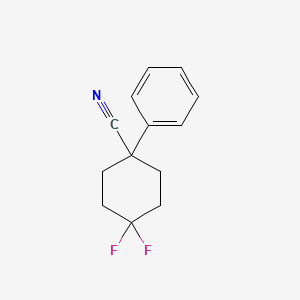 4,4-Difluoro-1-phenylcyclohexanecarbonitrile