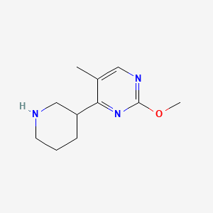 2-Methoxy-5-methyl-4-(piperidin-3-yl)pyrimidine