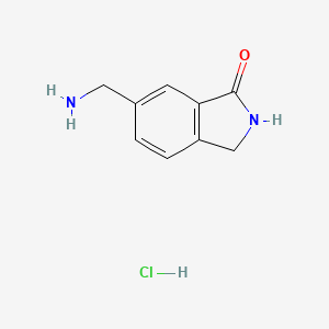 6-(Aminomethyl)isoindolin-1-one hydrochloride