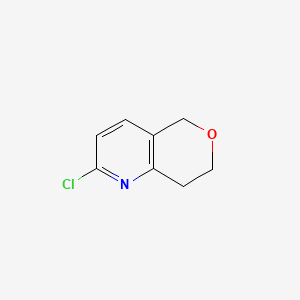 2-Chloro-7,8-dihydro-5H-pyrano[4,3-B]pyridine
