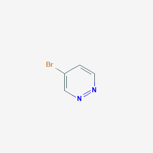 molecular formula C4H3BrN2 B057311 4-Bromopyridazine CAS No. 115514-66-4