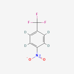 4-Nitro-A,A,A-trifluorotoluene-D4